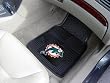 FANMATS 8770 NFL Miami Dolphins Front Heavy Duty Vinyl Car Mat - 2 Pieces
