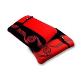 E-volve Protection / Housse r�versible en N�opr�ne pour ebook e-reader / tablette �lectronique - in size: in size: (6.2" screen / 15.75 cm) / couleur: Rouge / compatible avec (Ereader Interead Cooler / Cybook Gen 3 / orizon / Iriver Story N73 / Cover Story / iLiad / Bookeen / Kobo Wifi / Touch / VOX / Elonex / Pocketbook / Hanvon / Bebook mini / Club / Neo / Barnes & Noble Nook & Colour / Archos 70 / Creative Ziio)par e-volve
