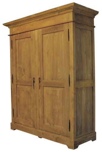 Jungbrunnen, Kleiderschrank, massiv Teak,zerlegbar, unbehandelt, 145x55x210 cm