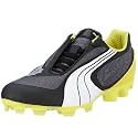 PUMA v5.08 Tricks i FG Jr 101656, Jungen Sportschuhe - Fußball, schwarz, (dark shadow-white-black-fluo yellow 02)