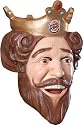 Rubies Costume Burger King Vinyl Mask