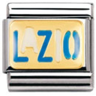 Nomination Composable Classic WRITINGS SPORT Edelstahl, Email und 18K-Gold (LAZIO) 030252 Preisvergleich