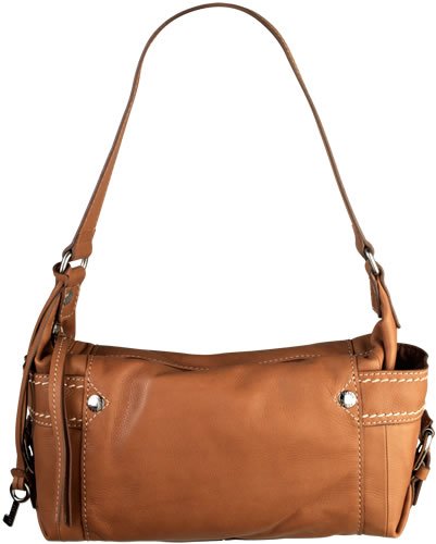 Fossil Womens Hobo - Castille Hobo (Color: Saddle)