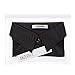 ANZERMIX Womens Detachable Blouse Half Shirts (Black,One Size)