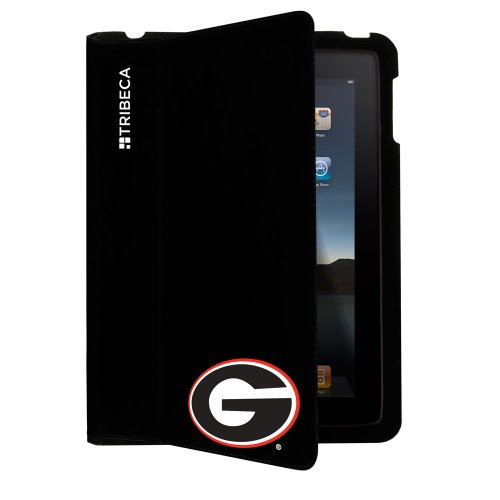 Tribeca FVA4993 Folio for iPad 2, Georgia, U of - Black
