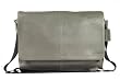 Coach Camden Pebble Leahter Flap Messenger Bag 70423 Granite Grey