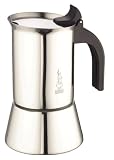 Bialetti Venus 4 Tasse Espressokocher Edelstahl Induktion