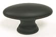 Top Knobs-Nouveau Collection M499 Oval Knob in Flat Black