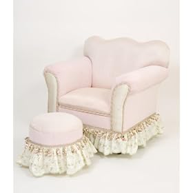 Lucy Chair and Tuffet by Glenna Jean by Glenna Jean