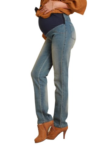 USED Maternity Straight Denim Pants