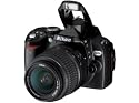 Nikon D40x SLR-Digitalkamera (10 Megapixel) Double Zoom Kit Plus inkl. DX 18-55mm f/3.5-5.6G ED II und AF-S DX VR 55-200mm f/4-5.6G ED