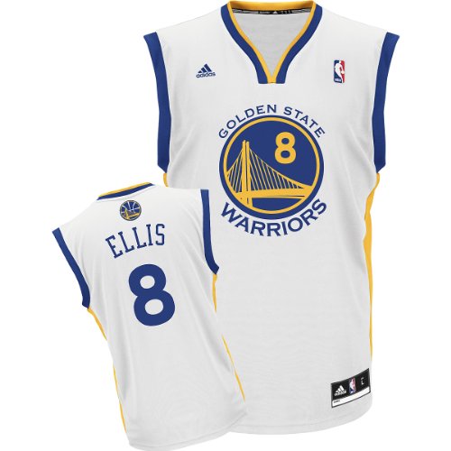 Adidas Golden State Warriors Monta Ellis Youth (Sizes 8-20) Revolution 30 Replica Home Jersey Extra Large