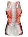 Ninimour- Women Digital Printed Sleeveless T Shirt Vest Tank Tops (Muscle)