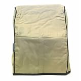 KitchenAid Cloth Cover, Khaki with Black Piping