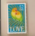 52 cent USPS Love Stamp Pin