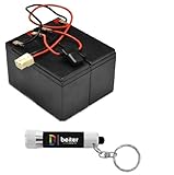 Razor 12 Volt 7 Ah Electric Scooter Batteries With Wiring Harness