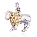 Sterling Silver Sheep Charm