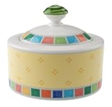 Villeroy & Boch Twist Alea Limone Covered Sugar Bowl