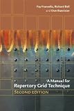 A Manual for Repertory Grid Technique