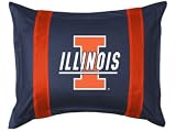 ILLINOIS ILLINI OFFICIAL TEAM JERSEY PILLOW SHAM