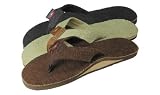 Rainbow Mens Hemp Single Layer Sandals