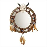 Review Jed Mart 35725 / INDIAN Native American Bull's Skull Framed Wall Mirror