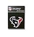 FANMATS 60476 - NFL - Houston Texans Embossed Color Emblem | Bull Head Primary Logo