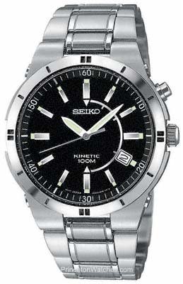 Men's Seiko Kinetic Watch
