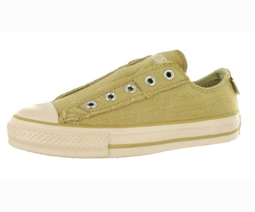 Converse Men's All Star Chuck Taylor Hemp Slip On Casual Shoe Beige
