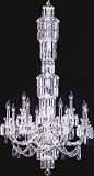 LAMPS BEAUTIFUL Buckingham Twelve Light Crystal Chandelier by James R. Moder--Excellent customer service--see our feedback.