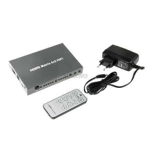 HDMI Matrix 4x2 Splitter Switch
