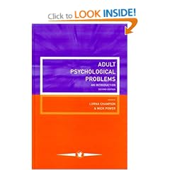 Adult Psychological Problems: An Introduction (Contemporary Psychology)