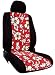 CUSTOM Honda Element Seat Covers - FRONT FULL SET: Low Back Buckets w/ Driver Side Ar...