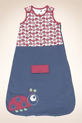 Petit Bebe Pure Cotton Ladybird 1.2 Tog Sleeping Bag