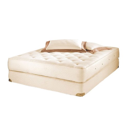 Royal-Pedic Premiere Organic Cotton w/Wool Wrap Mattress and Box Spring Set
