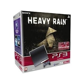 Console PS3 Slim (250 Go) + Heavy rain