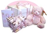 Baby Bundle and Bear Gift Set 3-6m Pink