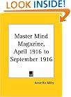 Master Mind Magazine, April 1916 to September 1916