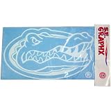 Florida Gators White Jumbo Gator Head Logo Decal