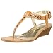 Rampage Women's Dylann Casual Thong Wedge