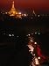 The Almost 300-Foot Tall Golden Stupa of Shwedagon Paya Dominates the City, Yangon, M...