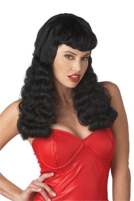 Click here to buy Bettie Page Wig by CALIFORNIA COSTUME COLLECTION.