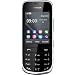 Nokia Asha 203 Handy Touch and Type (6 cm (2,4 Zoll) Display, 2 Megapixel Kamera) dunkelgrau