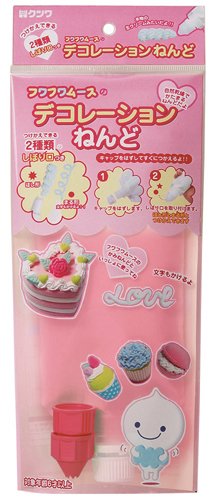 デコレーションねんど ピンク