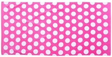 Classic Beach Towel OS PRF PNK PLKA DOT