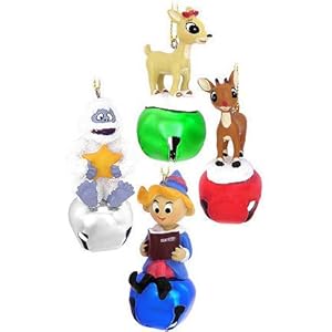 #!Cheap Set of 4 Rudolph Jingle Buddies Ornaments