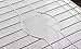 Deluxe Steel Construction Vinyl Coated Sink Protector Saver Rack (Extra Large - White)