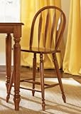 Liberty Furniture Low Country Windsor Back Bar Bar Stool