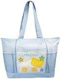 Tender Kisses Blue Little Truck Tote Diaper Bag