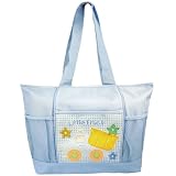 Tender Kisses Blue Little Truck Tote Diaper Bag ~ MyGift